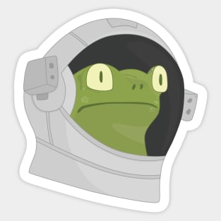 Space Frog Sticker